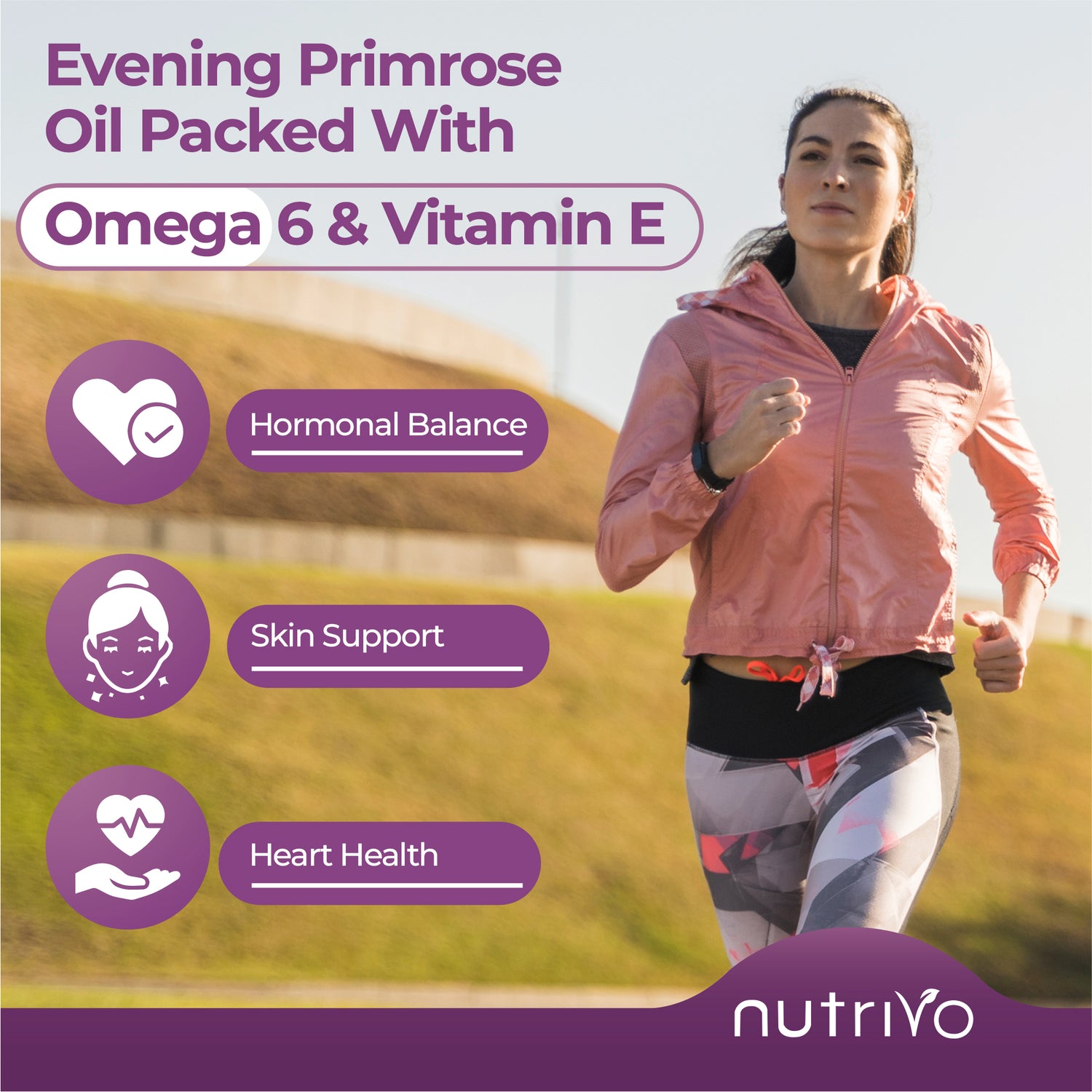 Evening Primrose Oil 1000mg | 90 Capsules Per Pouch | High Strength &amp; High GLA (Omega 6) Content | Cold Pressed | UK Made