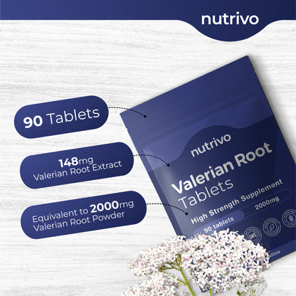 Valerian Root Tablets | 90 Tablets