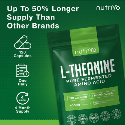 L Theanine | 120 Vegan Capsules