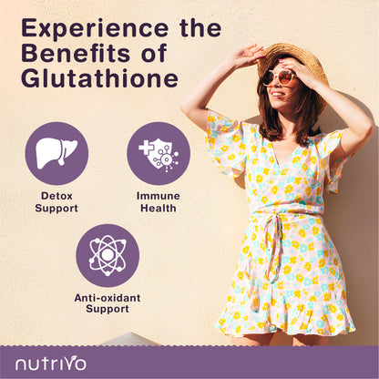 Liposomal Glutathione Supplement - 2000mg Complex Per Serving With Vitamin C, Collagen, Hyaluronic Acid &amp; Phosphatidyl Choline | 60 Softgels - 1 Month Supply | Non-GMO &amp; Third-Party Tested