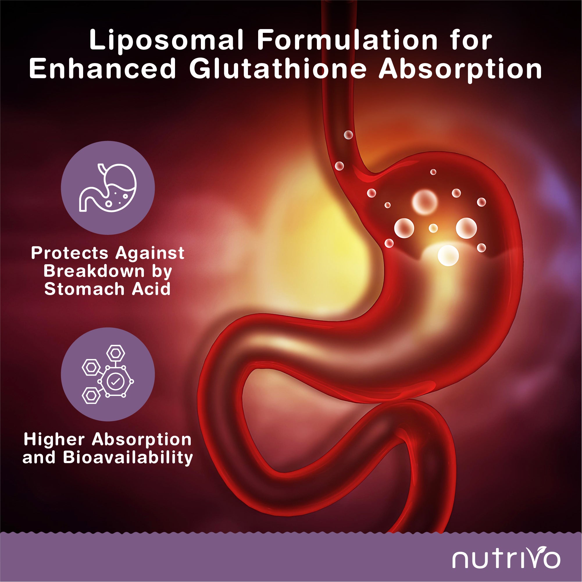Liposomal Glutathione Supplement - 2000mg Complex Per Serving With Vitamin C, Collagen, Hyaluronic Acid &amp; Phosphatidyl Choline | 60 Softgels - 1 Month Supply | Non-GMO &amp; Third-Party Tested