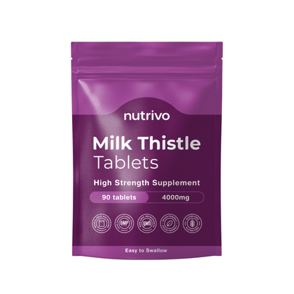 Milk Thistle 100mg Extract | 90 Tablets Per Pouch